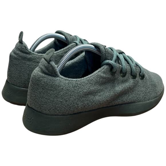 ALLBIRDS Wool Runners Men's Size 11 Shoes Tuke Matcha Green Running Sneakers - Picture 6 of 16